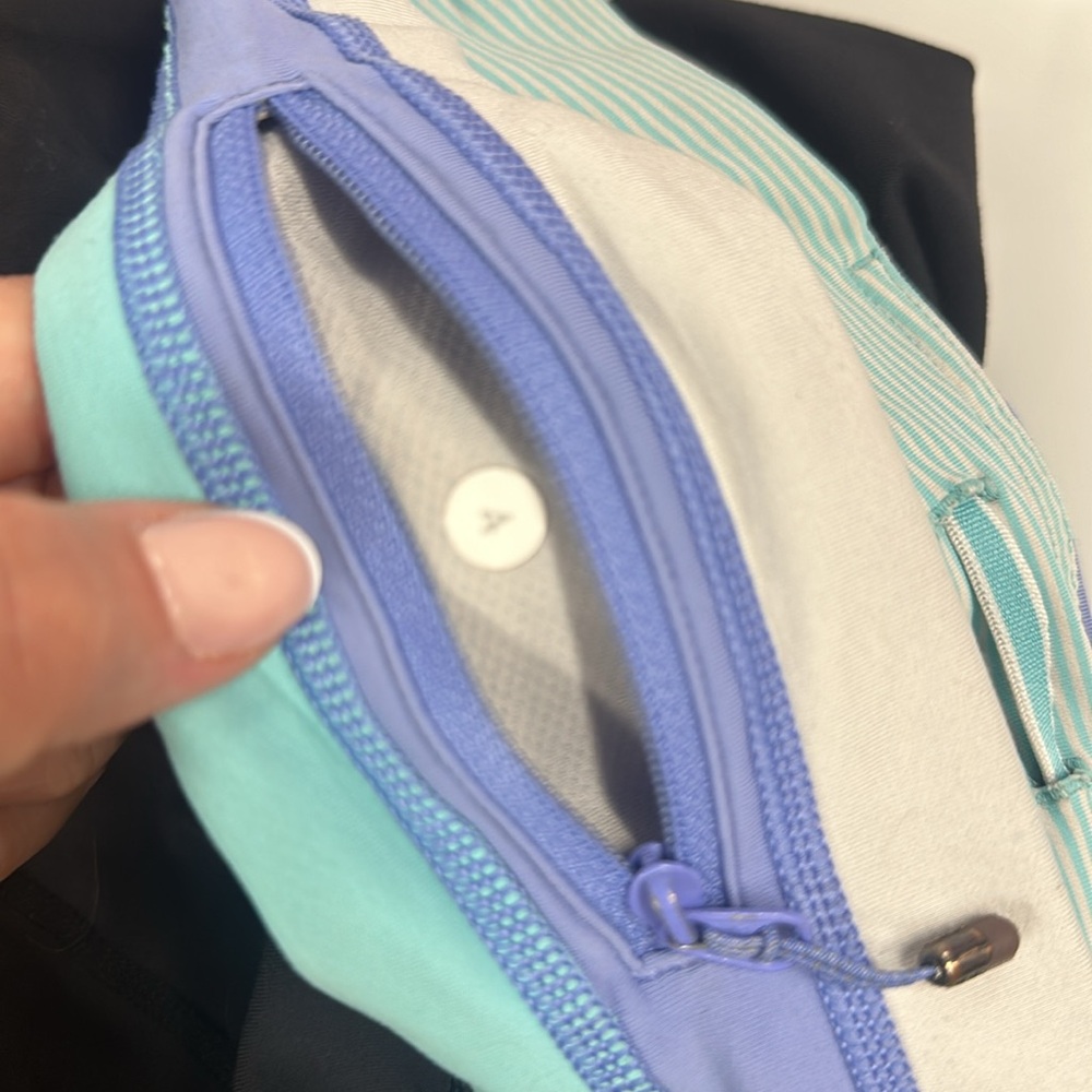 Lululemon women black straight leg elastic waist mid calf legging 4 - Picture 7 of 7